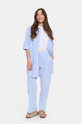 Casual broek ElmikoSZ Regular fit blue white