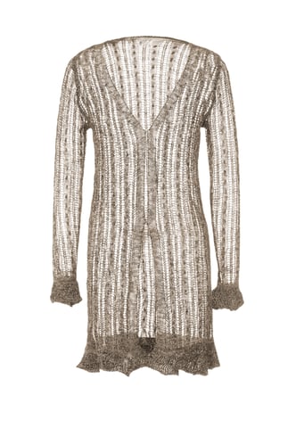 Dreimaster Vest vrouwen taupe