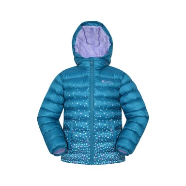 Mountain Warehouse Childrens/Kids Seasons Watercolour Padded Jacket (Teal)