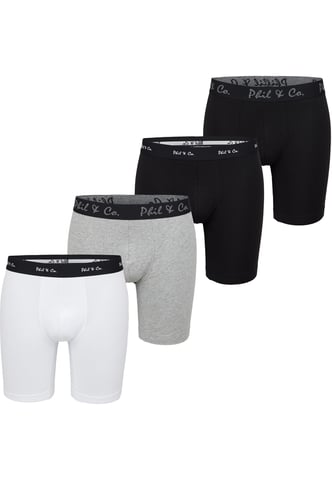Retro Boxer Long Boxer 4-Pack