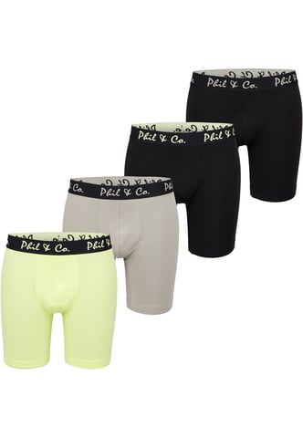 Retro Boxer Long Boxer 4-Pack