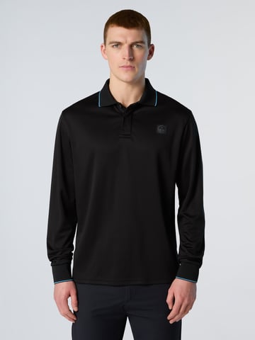 North Sails Polo shirt Coolmax piqué long-sleeved