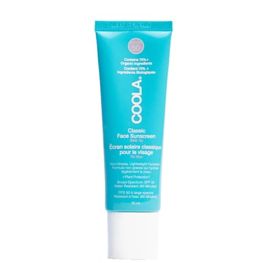 Coola Classic Face Sunscreen Lotion SPF50 with White Tea Extract