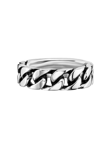 cai Ring 925/- sterling silver, rhodium-plated
