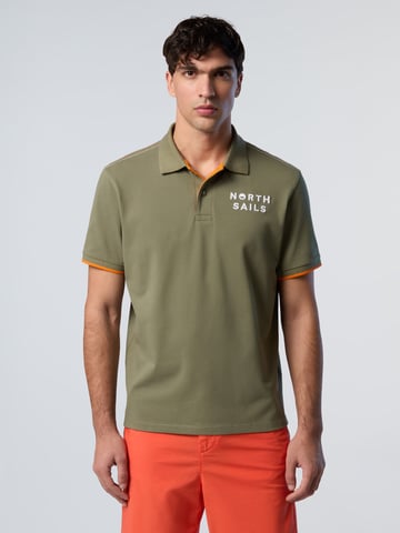 North Sails Polo overhemd Met gestreepte kraag