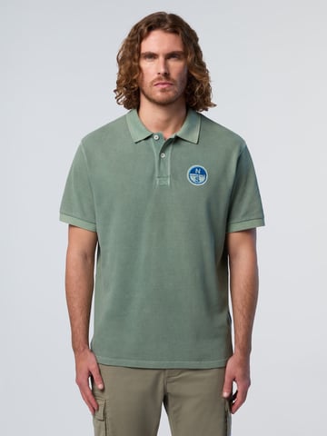 North Sails Polo shirt With pigment-dyed finish