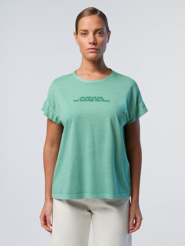 North Sails T-shirt Met sloganprint