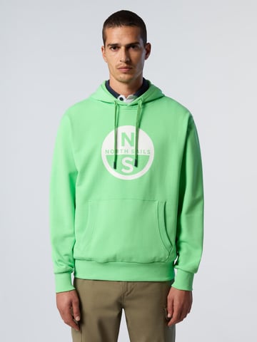 North Sails Hoodie Maxi-logo afdrukken