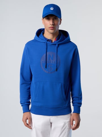 North Sails Hoodie Maxi-logo afdrukken