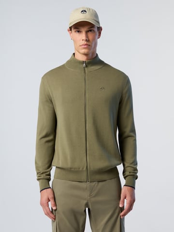 North Sails Trui Volledige ritssluiting met geborduurd logo
