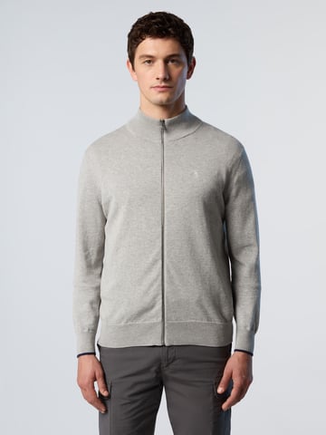 North Sails Trui Volledige ritssluiting met geborduurd logo