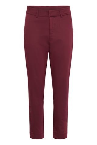 Casual broek KAlea Regular fit bordo