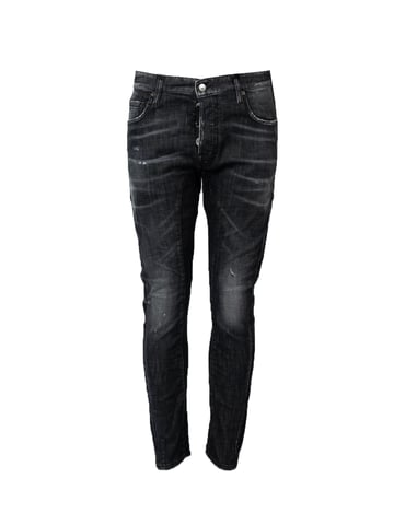 Dsquared2 Jeans Tidy Biker Jean Men's Black