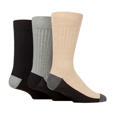 3-Pack Heren Casual Boot Sokken voor Alle Seizoenen