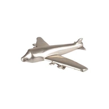 Krizia Airplane Brooch