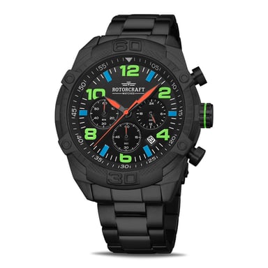 Rotorcraft Horloge Radiant Chrono Black