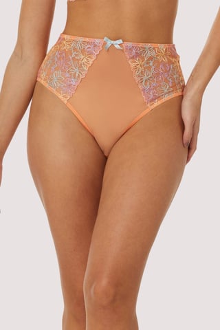 Felicity Hayward X Pp Palm Bay Embroidery Suspender Belt