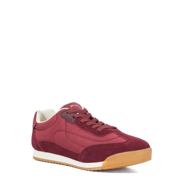 Dune Ladies Emanie - Suede Round Toe Lace Up Trainers