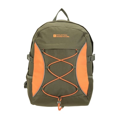 Mountain Warehouse Bolt 18L Backpack (Khaki/Orange)