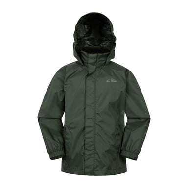 Mountain Warehouse Childrens/Kids Pakka II Waterproof Jacket (Khaki Green)