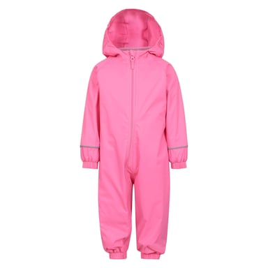 Mountain Warehouse Childrens/Kids Spright Waterproof Rain Suit (Pink)