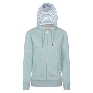 Mountain Warehouse Womens/Ladies Penzance Full Zip Hoodie (Pale Green)