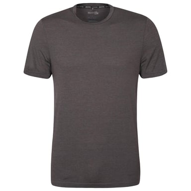 Mountain Warehouse Mens Agra Melange T-Shirt (Black)