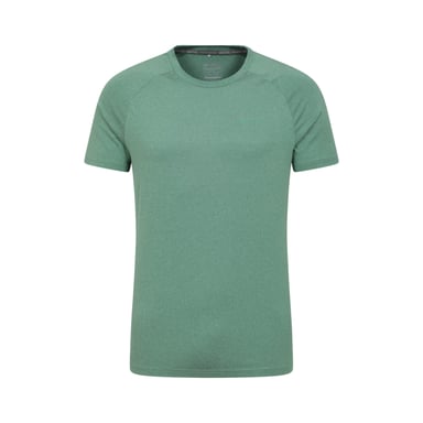 Mountain Warehouse Mens Agra Melange T-Shirt (Khaki Green)