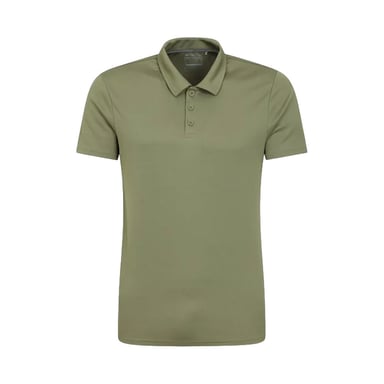 Mountain Warehouse Mens Endurance IsoCool Polo Shirt (Khaki Green)