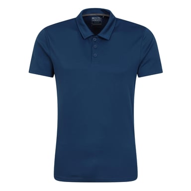 Mountain Warehouse Mens Endurance IsoCool Polo Shirt (Dark Blue)