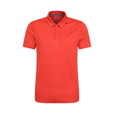Mountain Warehouse Mens Endurance IsoCool Polo Shirt (Bright Orange)