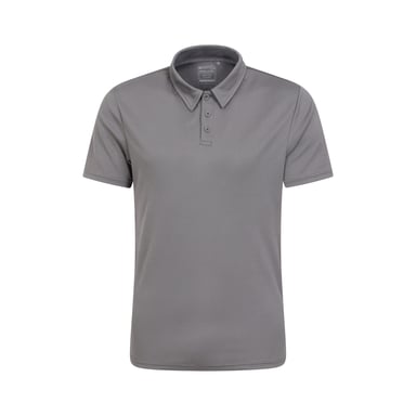 Mountain Warehouse Mens Endurance IsoCool Polo Shirt (Dark Grey)