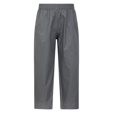 Mountain Warehouse Childrens/Kids Pakka II Waterproof Over Trousers (Grey)
