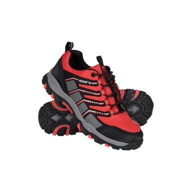 Mountain Warehouse Childrens/Kids Bolt Waterproof Trainers (Active Red)