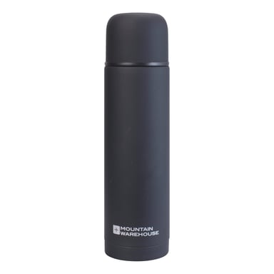 Mountain Warehouse Rubberised 500ml Flask (Black)