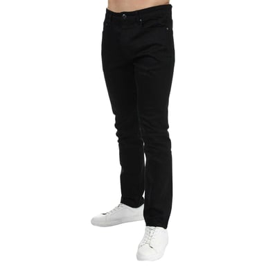 Weekend Offender Mens Tapered Jeans (Black)