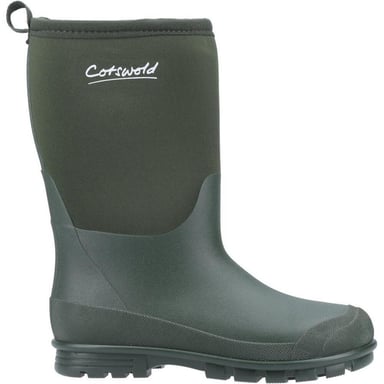 Cotswold Childrens/Kids Hilly Neoprene Wellington Boots (Green)