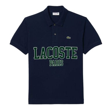 Lacoste Mens Pique Classic Polo Shirt (Blue)