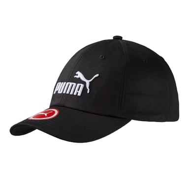 Puma Essentiële Logo Baseball Cap (Zwart)
