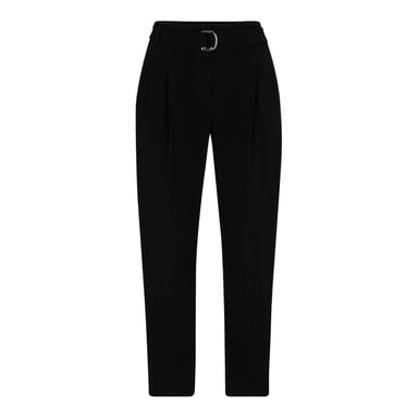 Boss Womens/Ladies Tapia Belted Regular Trousers (Black)