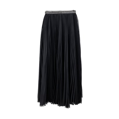 Prada Stone Embellished Pleated Skirt - '10s