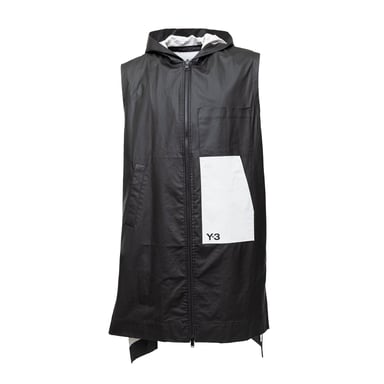 Y-3 Long Hooded Jacket - '10s