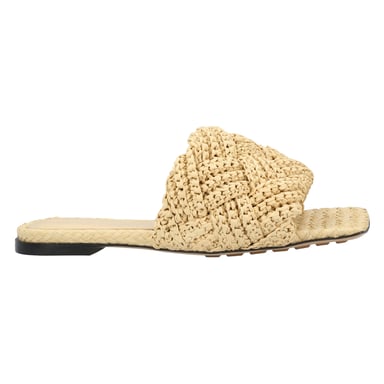Bottega Veneta Lido Flat Sandal brown