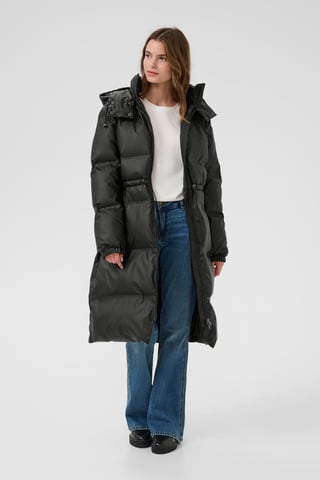 CUcelinda Coated Long Jacket Casual fit