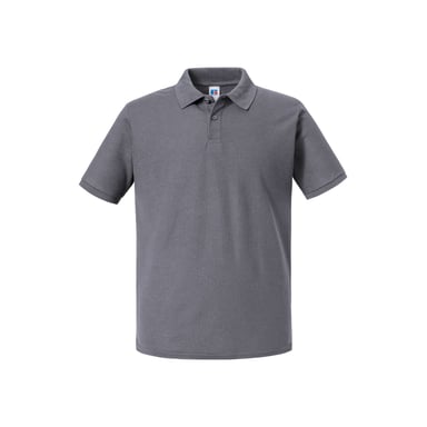 Russell Mens Authentic Pique Polo Shirt (Convoy Grey)