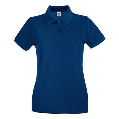 Fruit of the Loom Dames/Dames Premium Piqué Katoen Polo Shirt (Marine)