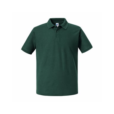 Russell Mens Authentic Pique Polo Shirt (Bottle Green)