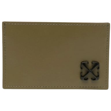 Off-white Jitney Simple Card Case Military Green Accessoarer