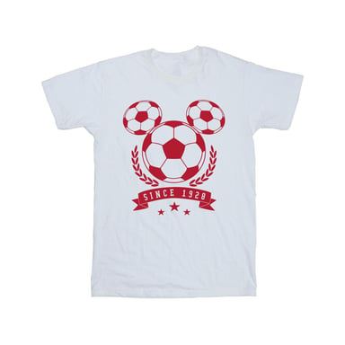 Disney Boys Mickey Football Head T-Shirt (White)