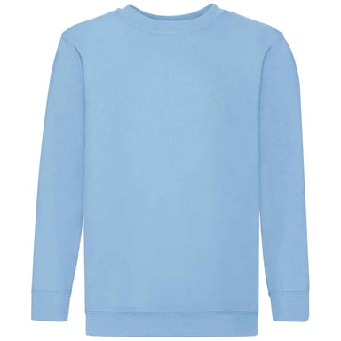 Fruit of the Loom Kids/Childrens Classic Drop Shoulder Sweatshirt (Sky Blue)